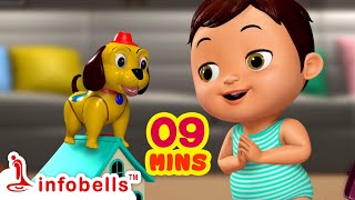 Nayi Mari Nayi Mari Tindi Beke | Kannada Rhymes for Children | Infobells #kannadarhymes #babysongs