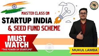 Startup Series | Startup India and the Startup India Seed Fund Scheme | Startup Schemes in India