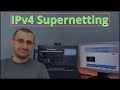 IPv4 Supernetting - Route Summarization - Route Aggregation