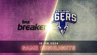 NBL Mini: Adelaide 36ers vs. New Zealand Breakers | Extended Highlights