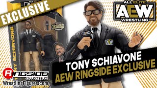 AEW Figure Insider: Tony Schiavone (Announcer) Ringside Exclusive Wrestling Figure from Jazwares!