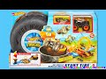 Hot Wheels Monster Trucks Stunt Tire Play Set Mattel Commercial Retro Toys and Cartoons