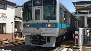 小田急1000形1051F風祭駅発車、今は見られない風景