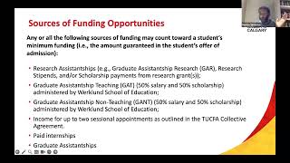 PhD Funding Opportunities and Program Overview