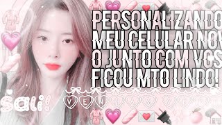 𓏲𝅼♡𝆬....⌗Perso. Meu Celular Novo!