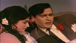 Raat Yun Dil Mein Teri Song | Asha Bhosle, Mohammed Rafi | Janwar Movie |  Shammi Kapoor, Rajshree