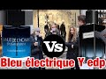 Yves Saint Laurent Y edp vs Yves Saint Laurent la nuit de l´homme bleu électrique | fragrance test