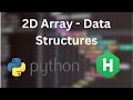 2D Array-DS | Arrays | Hackerrank Solution | Python