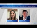 case study treatment sequencing in platinum sensitive relapse es sclc