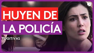 Lorena, Lisset y Frida vuelven a escaparse de la policía | Fugitivas | Capítulo 77