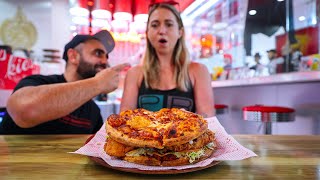 Finish This Pizza Burger In Less Than 10 Minutes, Win $100