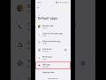 Default SMS Settings || #shorts