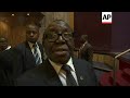 Zimbabwe MPs react to Mugabe's resignation
