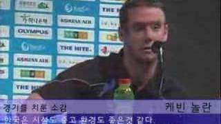 2007 PeaceCup: Bolton's interview after game with Seongnam