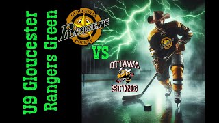 U9AA - Gloucester Rangers Green vs Ottawa Sting