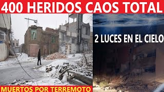 TERREMOTO DEJA DESOLACIÓN APARECIERON 2 LUCEN EN EL CIELO ANTES DE LA DEVASTACIÓN TOTAL