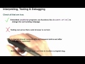 Interpreting, Testing, and Debugging Solution - Programming Languages