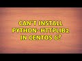 Can't install python-httplib2 in Centos 6?