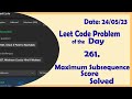 2542 || Maximum Subsequence Score || C++ || Leetcode Daily Challenge