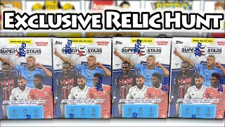 Opening 4 Topps SUPERSTARS 2022/23 Value BOXES | TRYING TO FIND A *RELIC* CARD | 4 Boxes