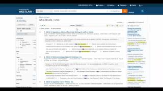 Briefs on Westlaw