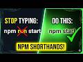 npm/pnpm/yarn Shorthand For JavaScript and TypeScript 
