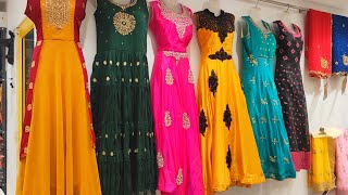 சூப்பர் செம்ம அதிரடி👌Heavy Discount Offer Clearance SALE👌Umbrella Anarkali Dress🥻1pcs Courier Online