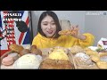 빵먹다가 느끼해서 라면까지먹자~ korean mukbang eating show 韓 料理