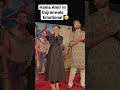 Hania Amir in Gujranwala got Emotional 😢 with Ali Rehman #haniaamir #alirehman #voiceoverman