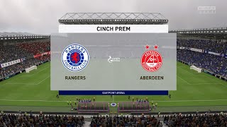 Rangers vs Aberdeen (29/10/2022) Scottish Premiership FIFA 23