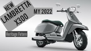 2022 Lambretta X300 Unveils Specs Detail Heritage Future