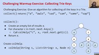 Tries, Video 5 Special String Operations