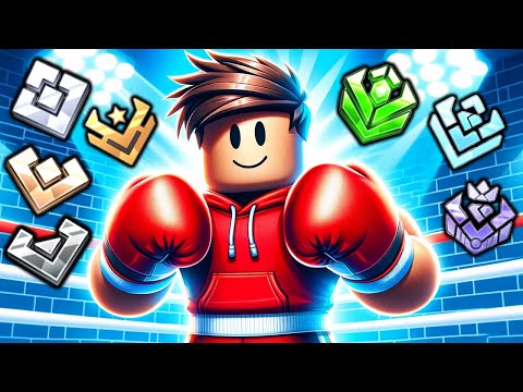 Fighting EVERY RANK in Roblox BOXING BETA S2!