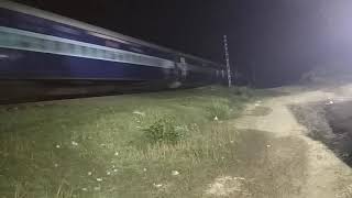 when Kashi Vishwanath express runs with EMD locomotive train no #14258 going towards (BSB) varanasi.