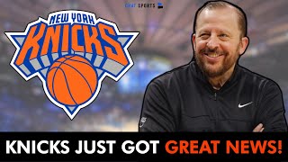 The New York Knicks Just Got GREAT NEWS!