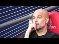 manager cam exclusive reactions from guardiola u0026 arteta during arsenal vs manchester city