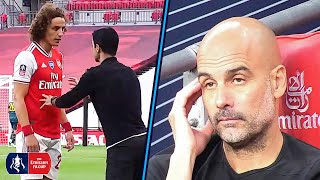 MANAGER CAM | Exclusive Reactions From Guardiola \u0026 Arteta During Arsenal vs Manchester City