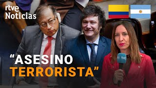 COLOMBIA: PETRO responde a los INSULTOS de MILEI expulsando a los DIPLOMÁTICOS ARGENTINOS | RTVE