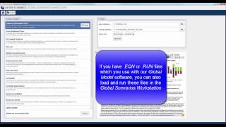 Global Scenarios Workstation - Import a scenario