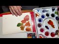 Watercolor Tip: Mixing Burnt Sienna From Your 3 Primary Colors