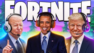 US Presidents Play Fortnite 1-3