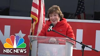 Watch Susan Collins Declare Victory In Maine Senate Race | NBC News NOW