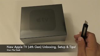 New Apple TV (4th Gen) Unboxing, Setup & Tips