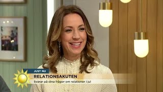 Relationsakuten om släktrelationerna under julledigheten - Nyhetsmorgon (TV4)