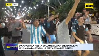 Fiesta Sudamericana: hinchas palpitaron la previa en varios puntos de la capital