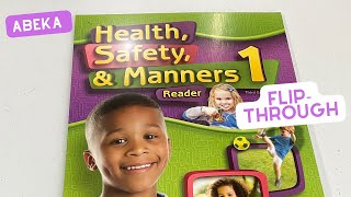 Abeka Health, Safety, and Manners Grade 1 Reader Homeschool Curriculum Flip-Through