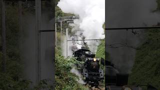 4Kshorts C58-363 後藤デフ！秩父鉄道SLパレオ　影森上り白煙！[Chichibu-Railway Steam locomotive Class C58 \