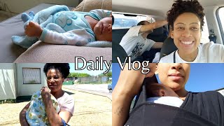 VLOG |  TIVE UM FILHO | Feriado na casa da mãe, passeio em família e compras.