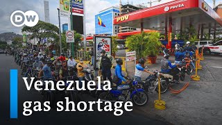 Venezuela gas shortage makes quarantine unavoidable | DW News