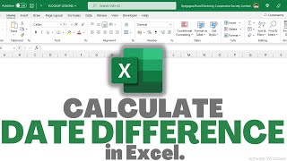 Date Difference in Excel | using the DATEDIF Function